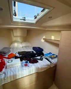 Galley of Bayolia, a Hanse 348 sailboat at Marseille, France