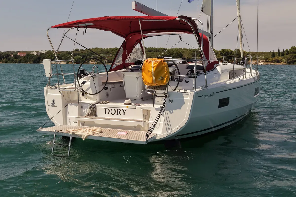 Dory, a Beneteau Oceanis 40.1 sailboat at Općina Medulin, Croatia