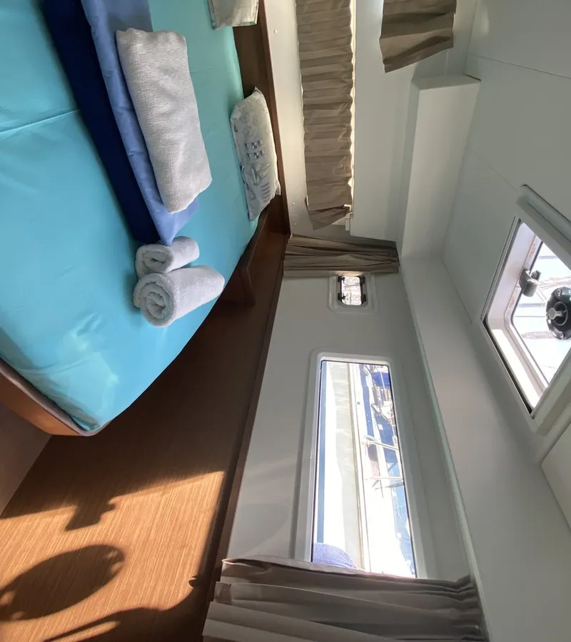 Head on Day Dream, a Lagoon 42 catamaran at Fethiye, Turkey