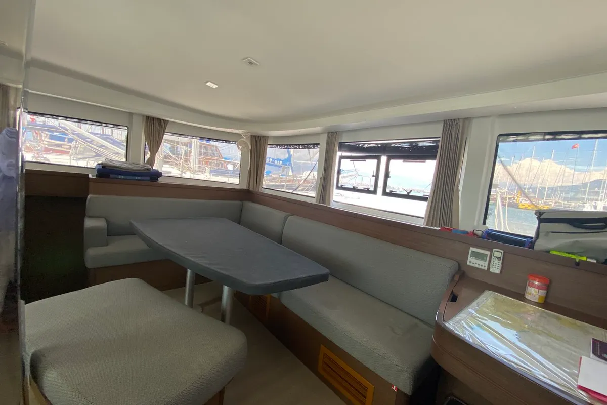 Cabin on Day Dream, a Lagoon 42 catamaran at Fethiye, Turkey