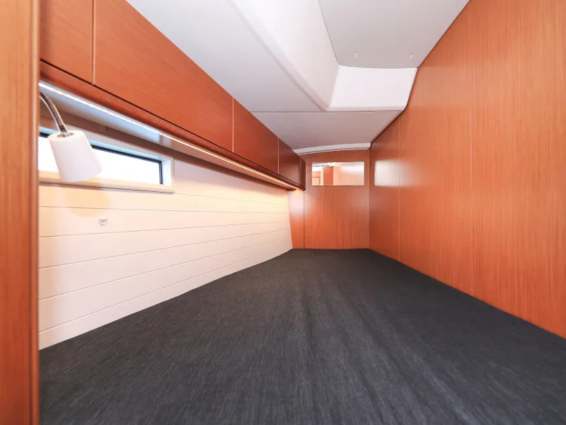 Cabin on Jameson II, a Bavaria Cruiser 46 sailboat at Zadar, Croatia