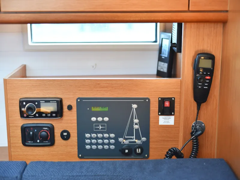 Jameson II, a Bavaria Cruiser 46 sailboat at Zadar, Croatia