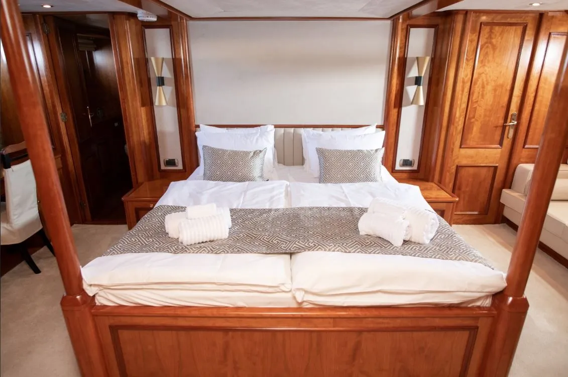 Cabin on SEA BREEZE II, a Gulet Motoryacht motor yacht at Općina Rogoznica, Croatia