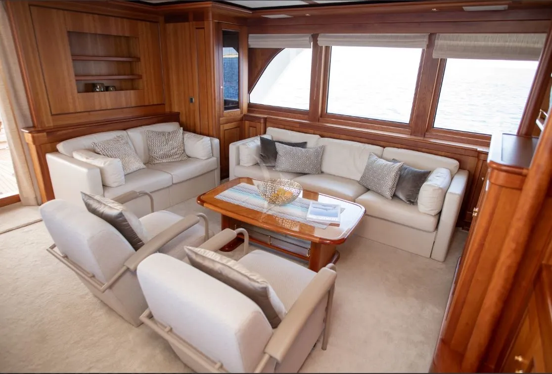 Salon of SEA BREEZE II, a Gulet Motoryacht motor yacht at Općina Rogoznica, Croatia