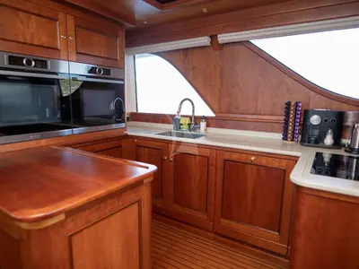 Galley of SEA BREEZE II, a Gulet Motoryacht motor yacht at Općina Rogoznica, Croatia