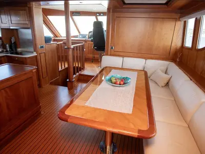 Salon of SEA BREEZE II, a Gulet Motoryacht motor yacht at Općina Rogoznica, Croatia