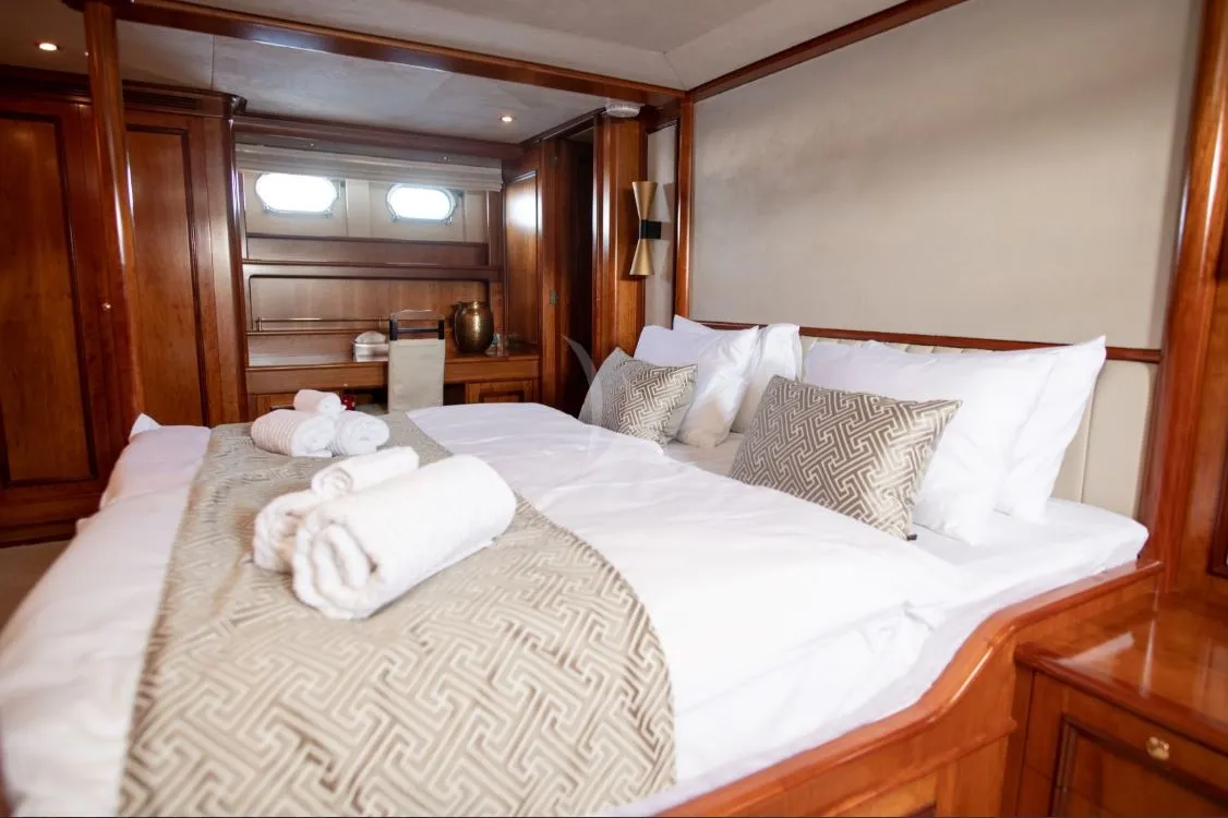 Cabin on SEA BREEZE II, a Gulet Motoryacht motor yacht at Općina Rogoznica, Croatia