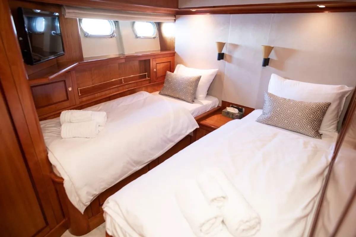 Cabin on SEA BREEZE II, a Gulet Motoryacht motor yacht at Općina Rogoznica, Croatia