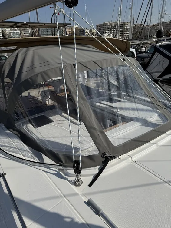 Garbí , a Bavaria C46 sailboat at Palma de Mallorca, Spain