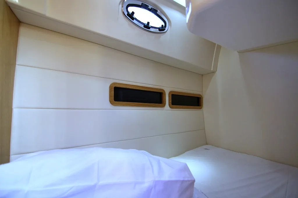 Cabin on Mirta, a SAS - Vektor Adriana 36 motorboat at Općina Sukošan, Croatia