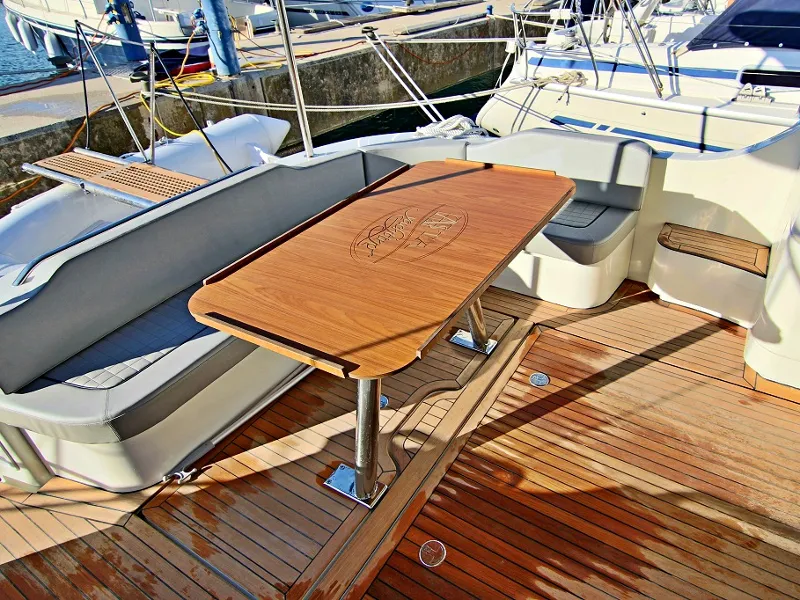 Cabin on Mirta, a SAS - Vektor Adriana 36 motorboat at Općina Sukošan, Croatia