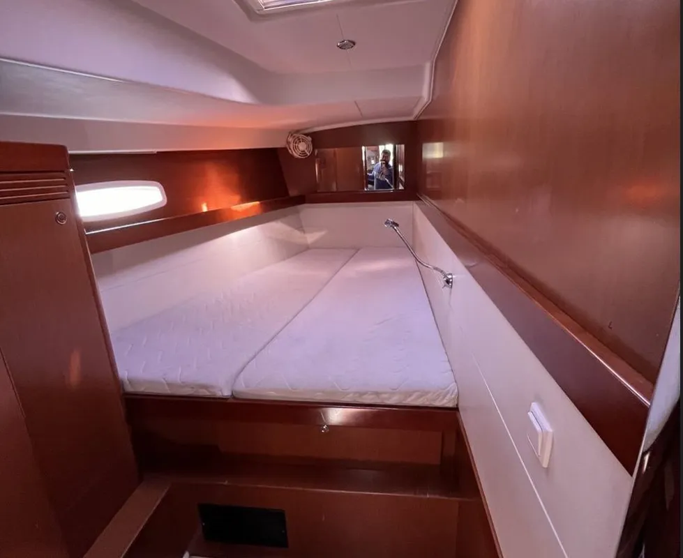 Cabin on Vanessa M, a Beneteau Oceanis 50 Family sailboat at Municipal Unit of Ellomenos, Greece
