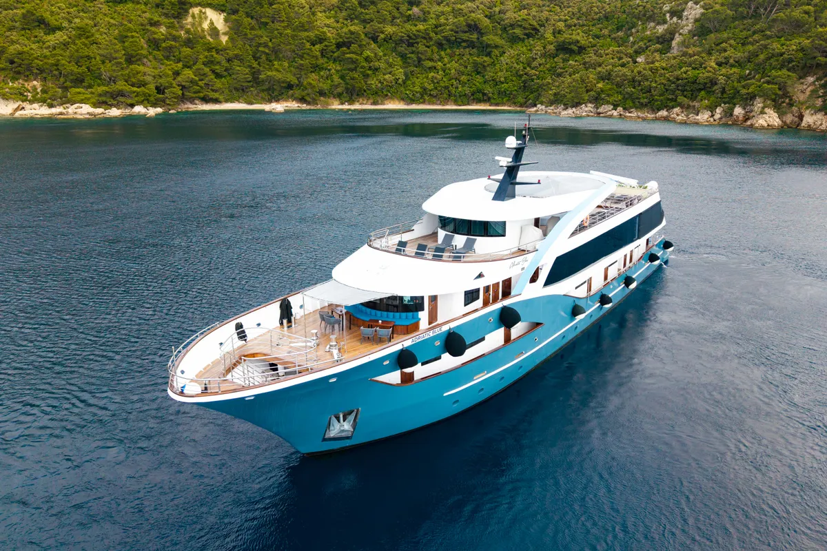 Adriatic Blue, a Luxury Motor Yacht motor yacht at Dubrovnik, Croatia