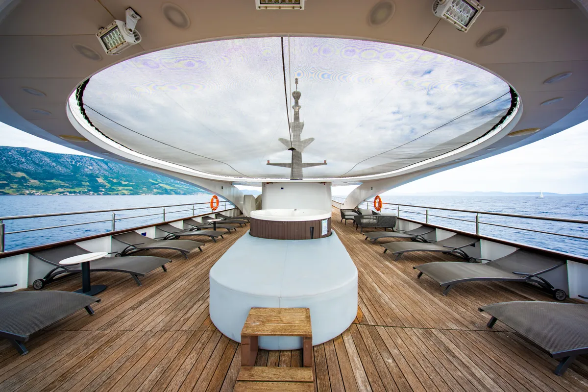Adriatic Blue, a Luxury Motor Yacht motor yacht at Dubrovnik, Croatia