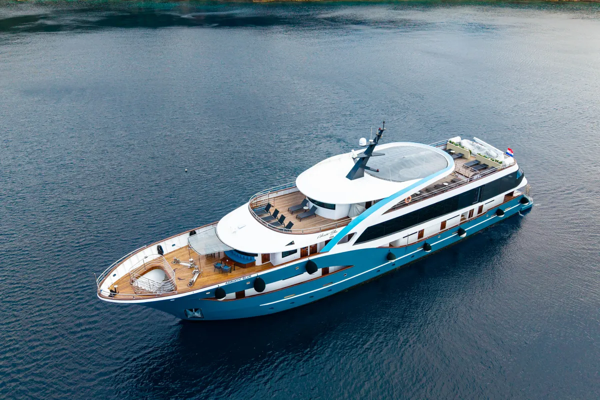 Adriatic Blue, a Luxury Motor Yacht motor yacht at Dubrovnik, Croatia