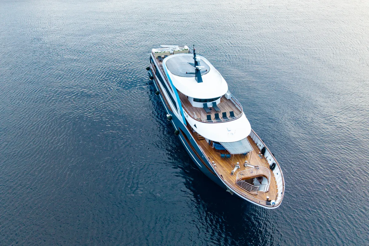 Adriatic Blue, a Luxury Motor Yacht motor yacht at Dubrovnik, Croatia