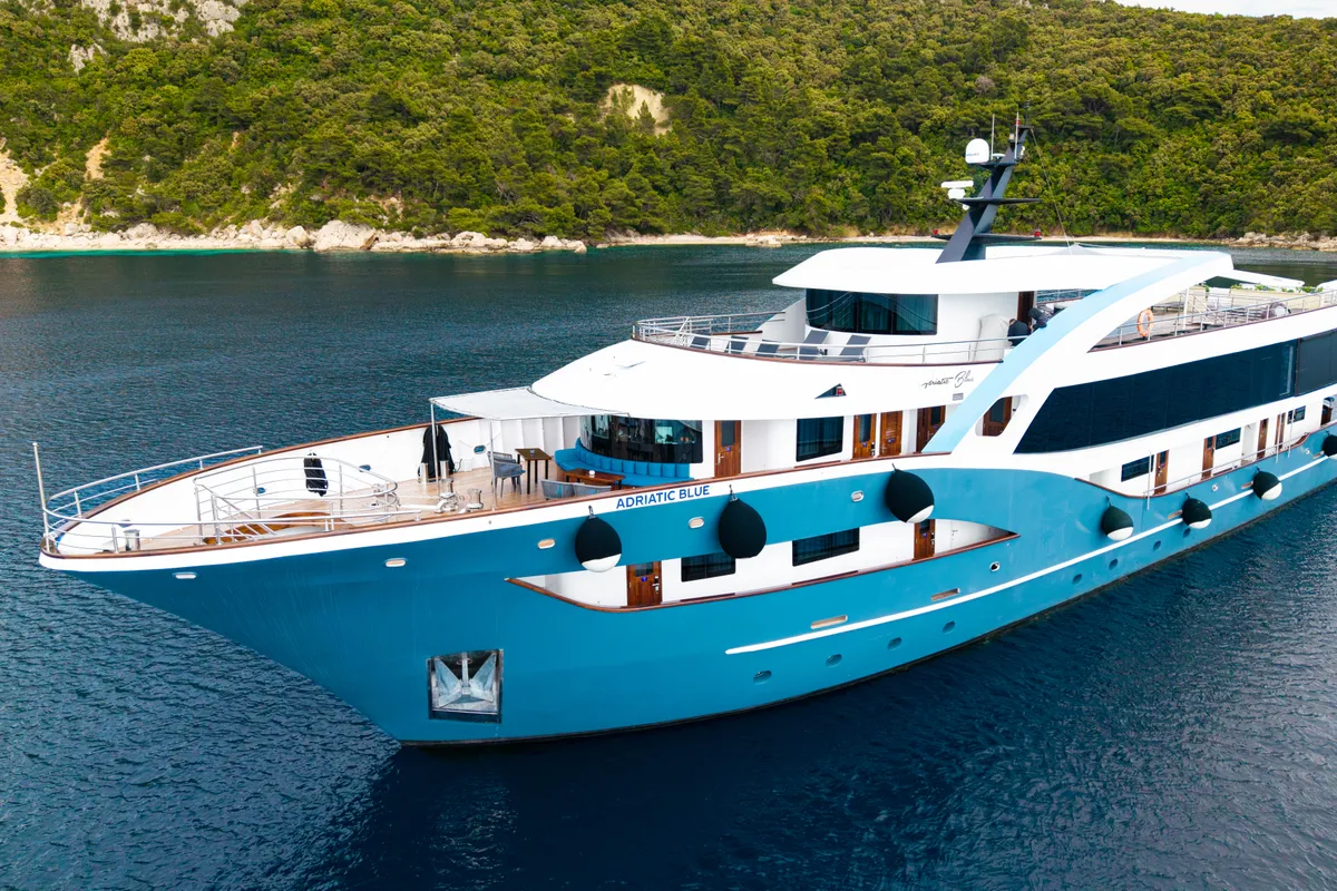 Adriatic Blue, a Luxury Motor Yacht motor yacht at Dubrovnik, Croatia