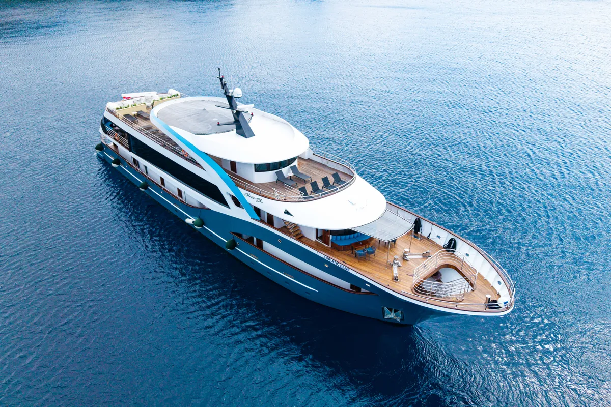Adriatic Blue, a Luxury Motor Yacht motor yacht at Dubrovnik, Croatia