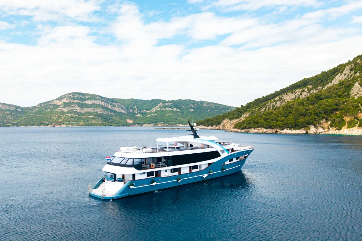 Adriatic Blue, a Luxury Motor Yacht motor yacht at Dubrovnik, Croatia