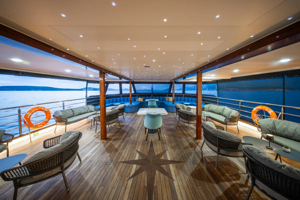 Adriatic Blue, a Luxury Motor Yacht motor yacht at Dubrovnik, Croatia