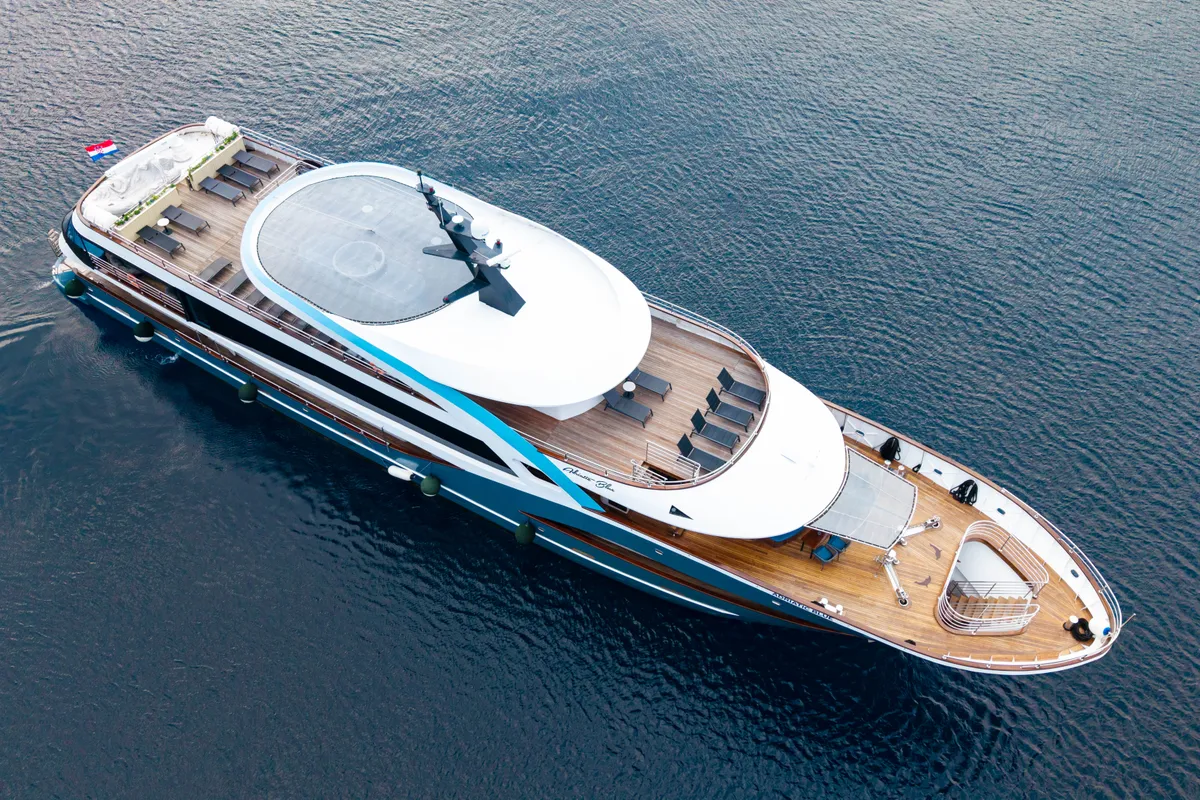 Adriatic Blue, a Luxury Motor Yacht motor yacht at Dubrovnik, Croatia