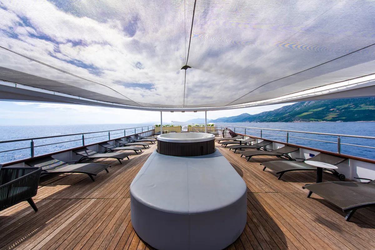 Adriatic Blue, a Luxury Motor Yacht motor yacht at Dubrovnik, Croatia