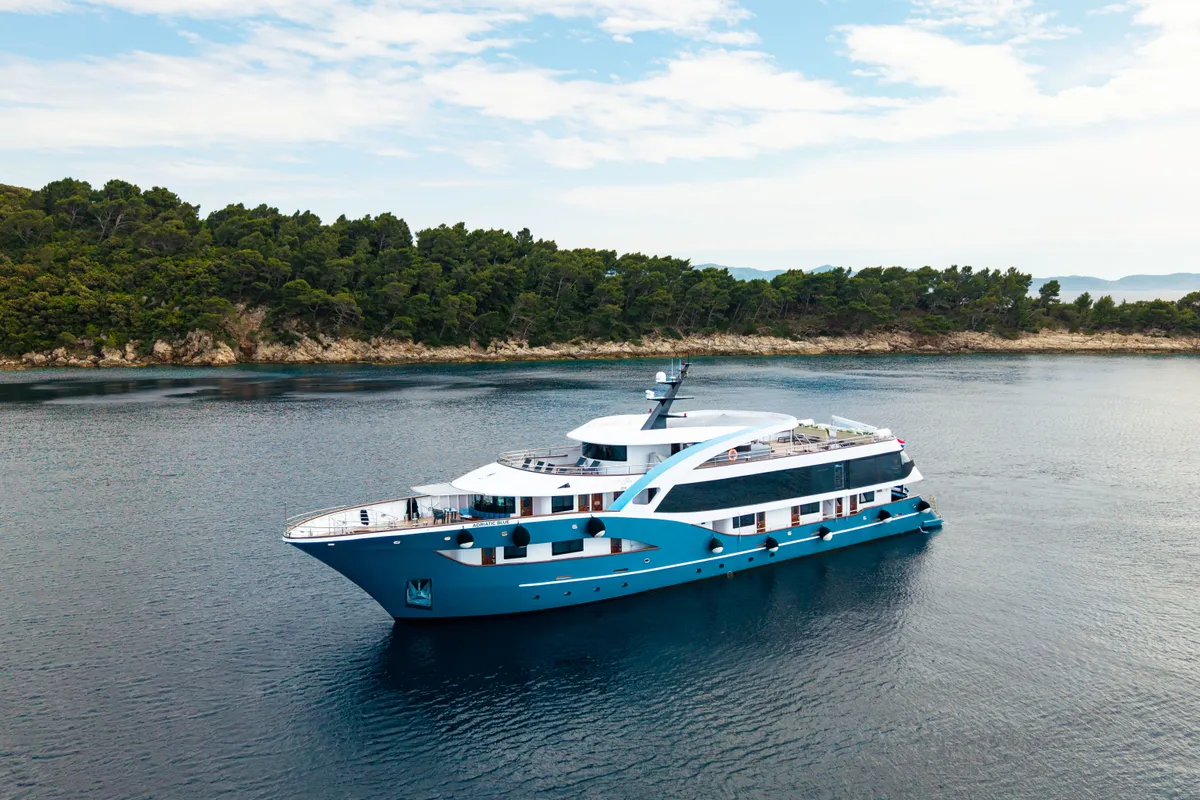 Adriatic Blue, a Luxury Motor Yacht motor yacht at Dubrovnik, Croatia