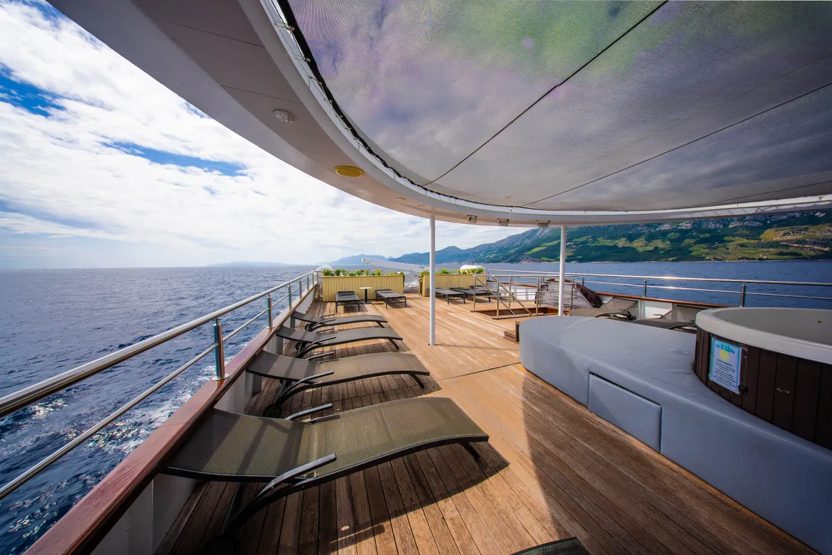 Adriatic Blue, a Luxury Motor Yacht motor yacht at Dubrovnik, Croatia