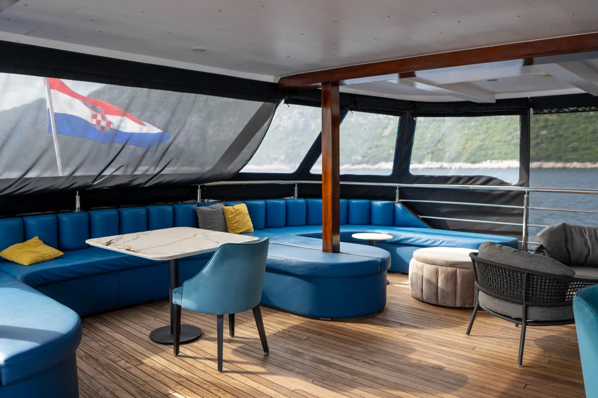 Adriatic Blue, a Luxury Motor Yacht motor yacht at Dubrovnik, Croatia