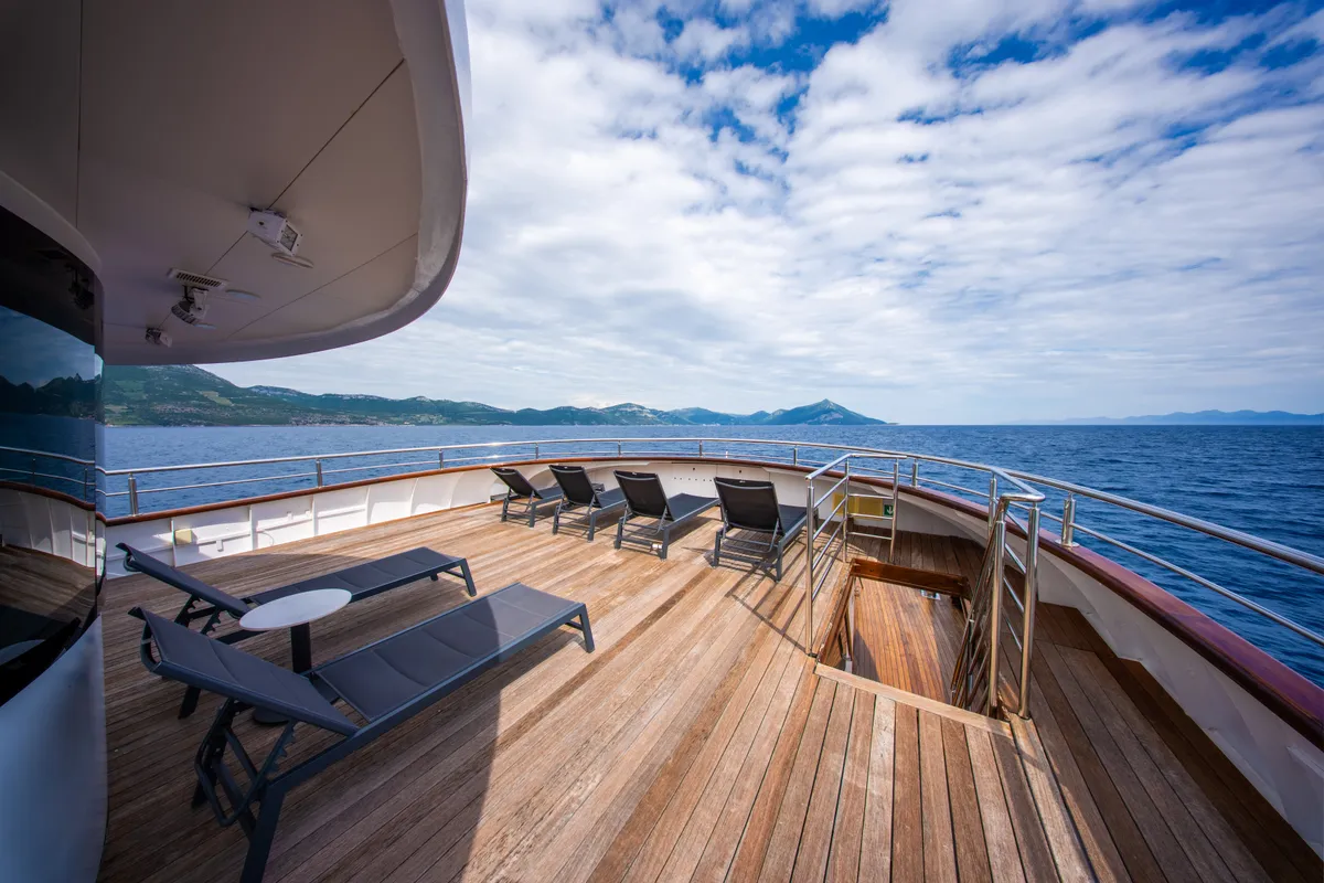 Adriatic Blue, a Luxury Motor Yacht motor yacht at Dubrovnik, Croatia