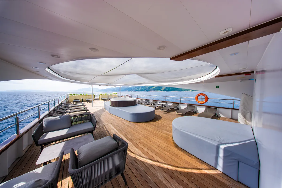 Adriatic Blue, a Luxury Motor Yacht motor yacht at Dubrovnik, Croatia