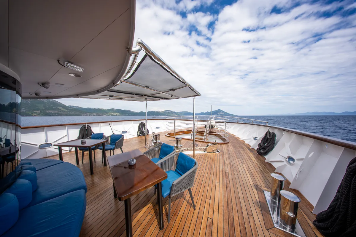 Adriatic Blue, a Luxury Motor Yacht motor yacht at Dubrovnik, Croatia