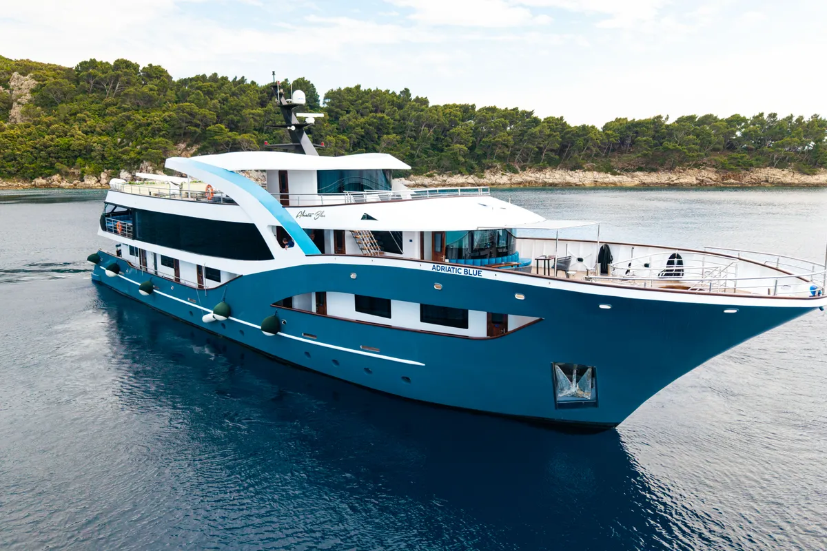 Adriatic Blue, a Luxury Motor Yacht motor yacht at Dubrovnik, Croatia