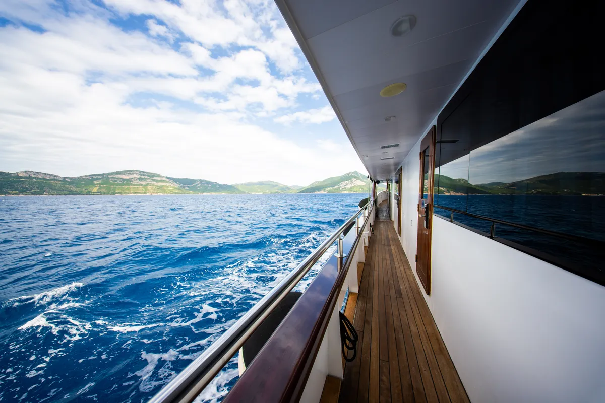 Adriatic Blue, a Luxury Motor Yacht motor yacht at Dubrovnik, Croatia