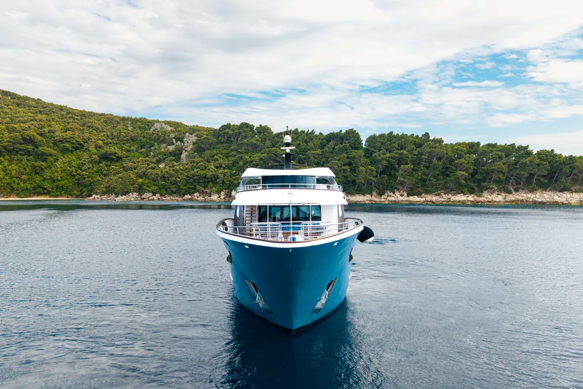 Adriatic Blue, a Luxury Motor Yacht motor yacht at Dubrovnik, Croatia