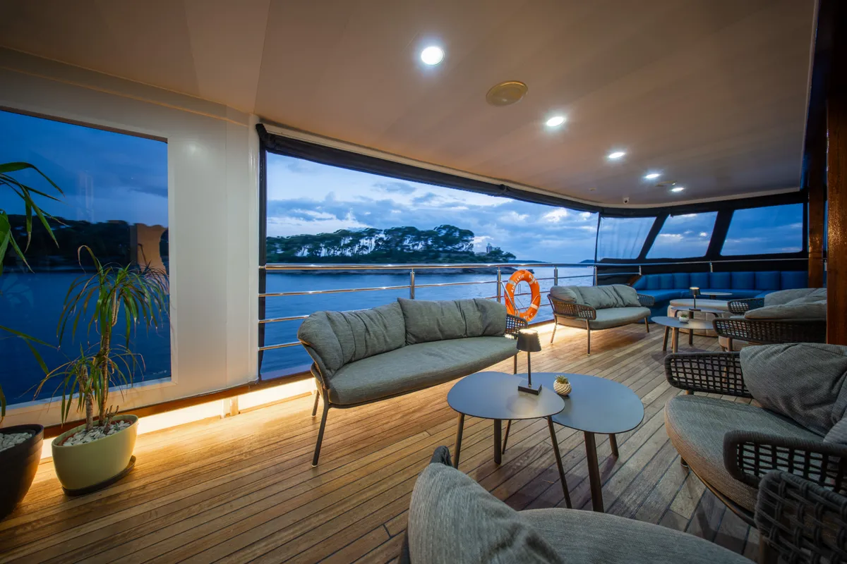 Adriatic Blue, a Luxury Motor Yacht motor yacht at Dubrovnik, Croatia