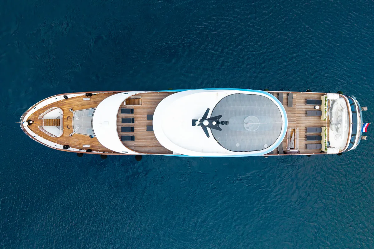 Adriatic Blue, a Luxury Motor Yacht motor yacht at Dubrovnik, Croatia