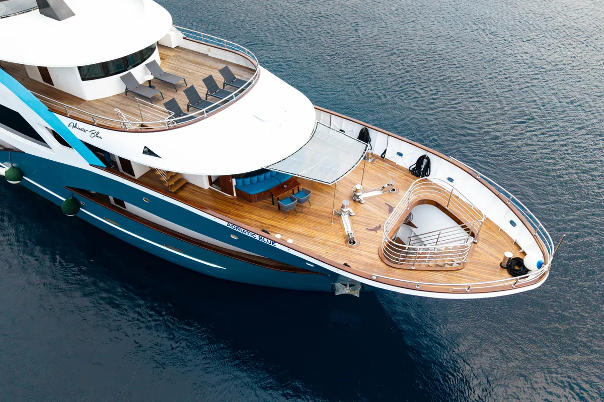 Adriatic Blue, a Luxury Motor Yacht motor yacht at Dubrovnik, Croatia