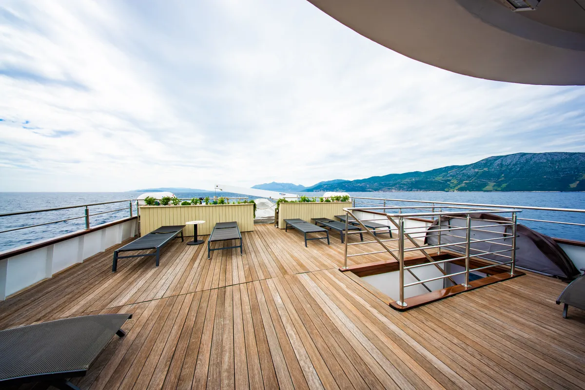 Adriatic Blue, a Luxury Motor Yacht motor yacht at Dubrovnik, Croatia