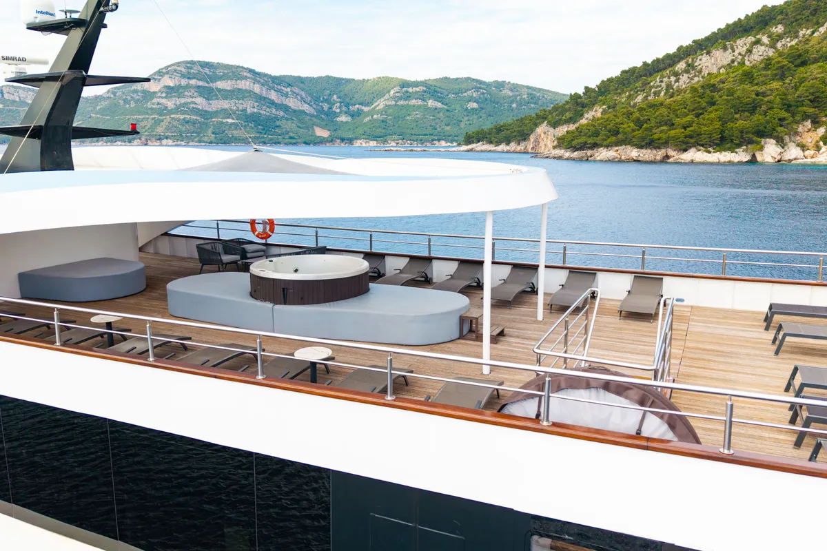 Adriatic Blue, a Luxury Motor Yacht motor yacht at Dubrovnik, Croatia