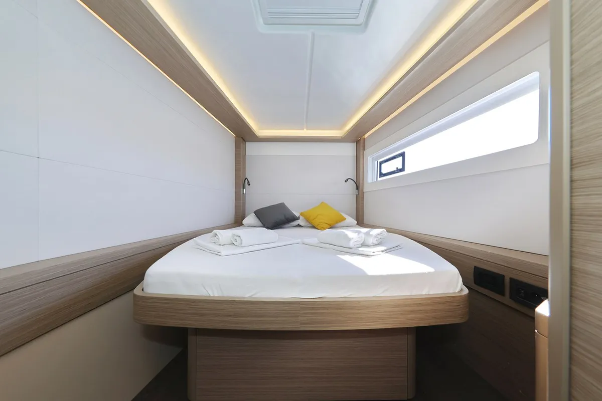Cabin on Magic Dream, a Lagoon 46 catamaran at Općina Sukošan, Croatia