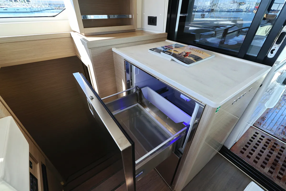 Galley of Magic Dream, a Lagoon 46 catamaran at Općina Sukošan, Croatia