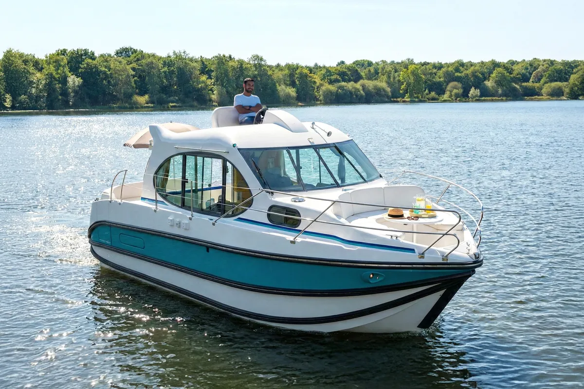 Cruiser Comfort XL 2/4 Pers., a Nicols Estivale Duo motorboat at Dole, France