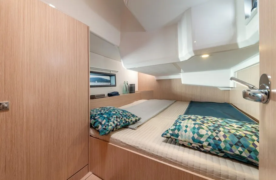 Cabin on Bella, a Bavaria C42 sailboat at Municipal Unit of Palairos, Greece
