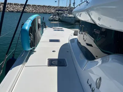 Too White, a Lagoon 43 - 4 + 1 cab. catamaran at Salerno, Italy