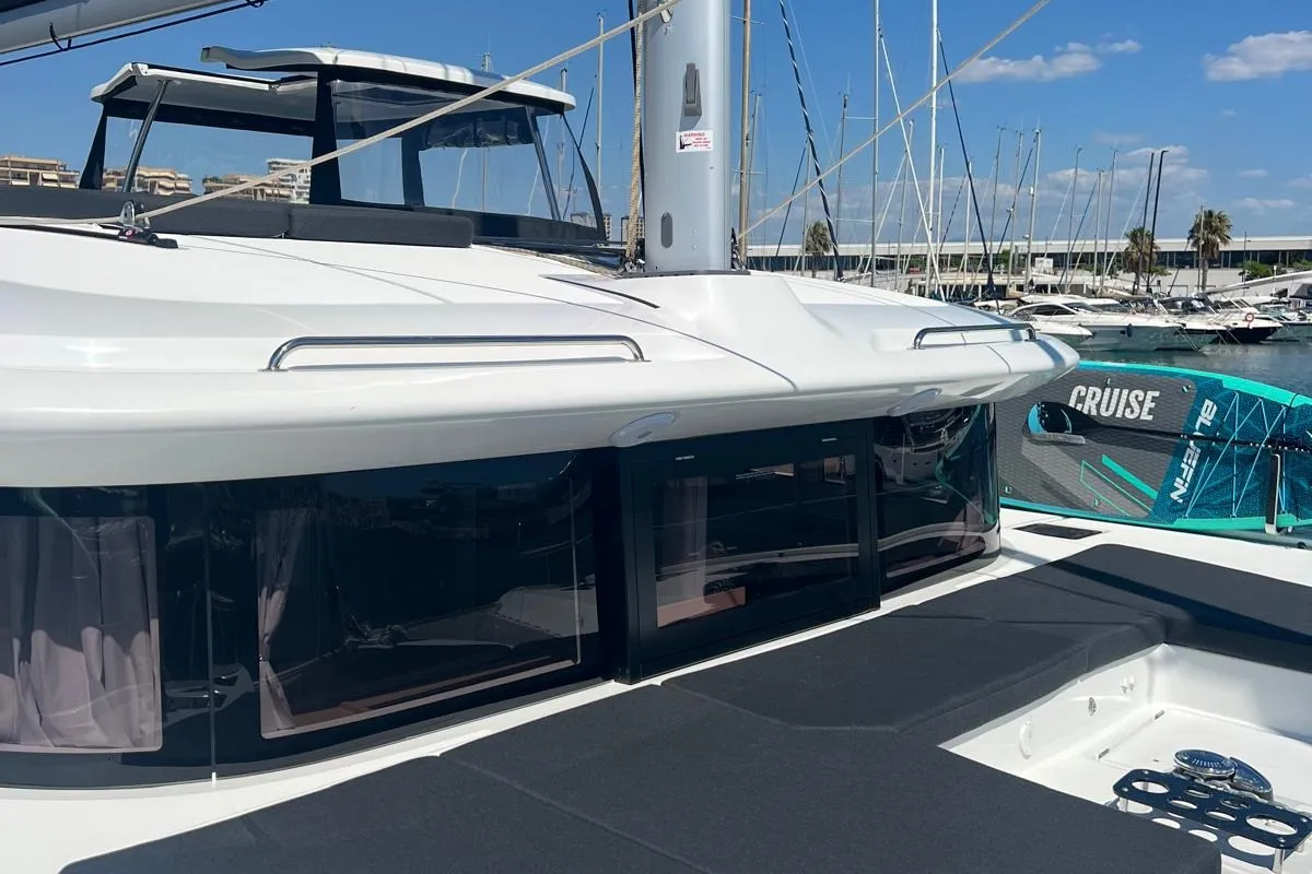 Too White, a Lagoon 43 - 4 + 1 cab. catamaran at Salerno, Italy