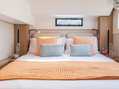 Cabin on Vanesa - Iconic version, a Lagoon 46 catamaran at Seget Donji, Croatia