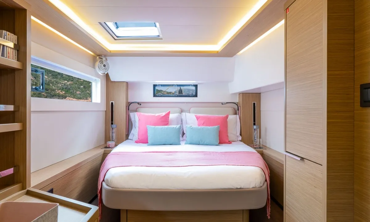 Cabin on Vanesa - Iconic version, a Lagoon 46 catamaran at Seget Donji, Croatia