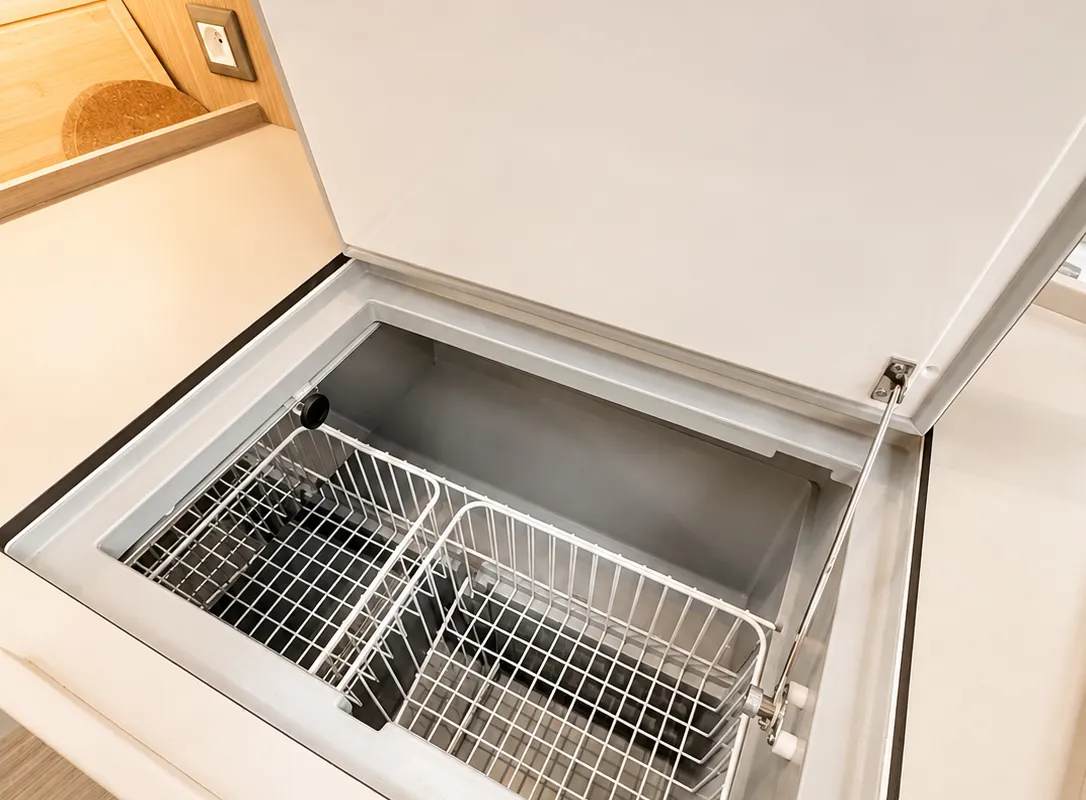 Galley of Aurora Lane, a Beneteau Oceanis 40.1 sailboat at Rogoznica, Croatia