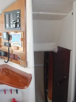 Cockpit of Kupela Cuba, a Fountaine Pajot Lavezzi 40 catamaran at Cienfuegos, Cuba